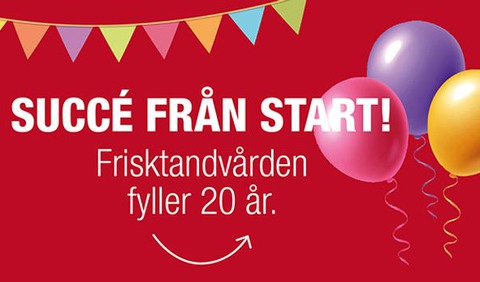 Frisktandvården firar 20 år.