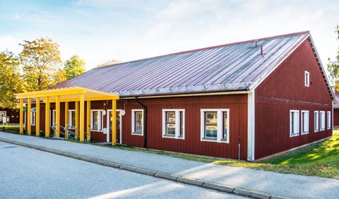 Entrén till kliniken i Malmköping