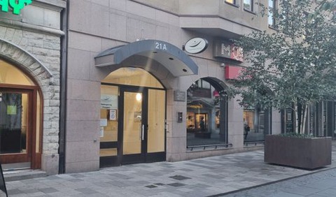Entrén till Tandregleringen i Eskilstuna